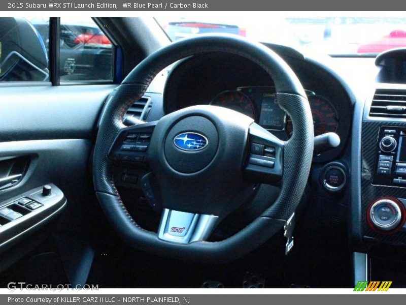 WR Blue Pearl / Carbon Black 2015 Subaru WRX STI Launch Edition