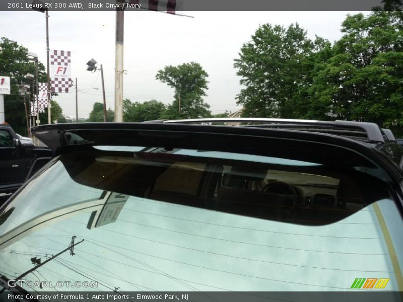 Black Onyx / Ivory 2001 Lexus RX 300 AWD