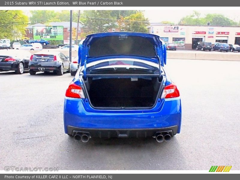 WR Blue Pearl / Carbon Black 2015 Subaru WRX STI Launch Edition