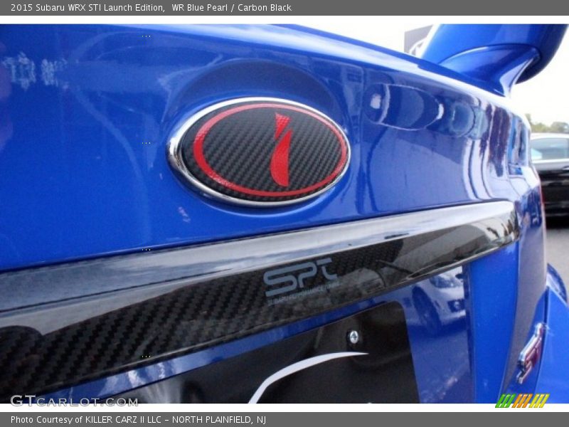 WR Blue Pearl / Carbon Black 2015 Subaru WRX STI Launch Edition