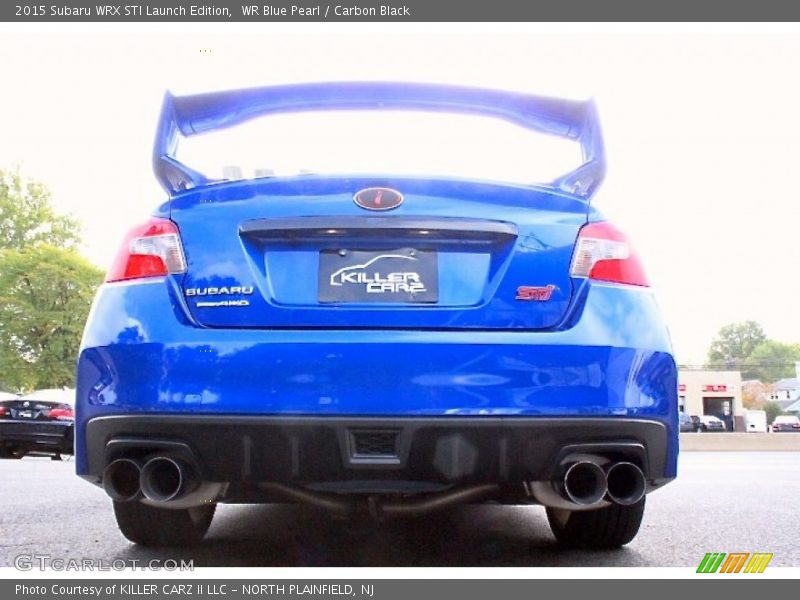 WR Blue Pearl / Carbon Black 2015 Subaru WRX STI Launch Edition