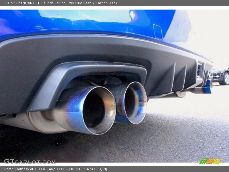 Exhaust of 2015 WRX STI Launch Edition