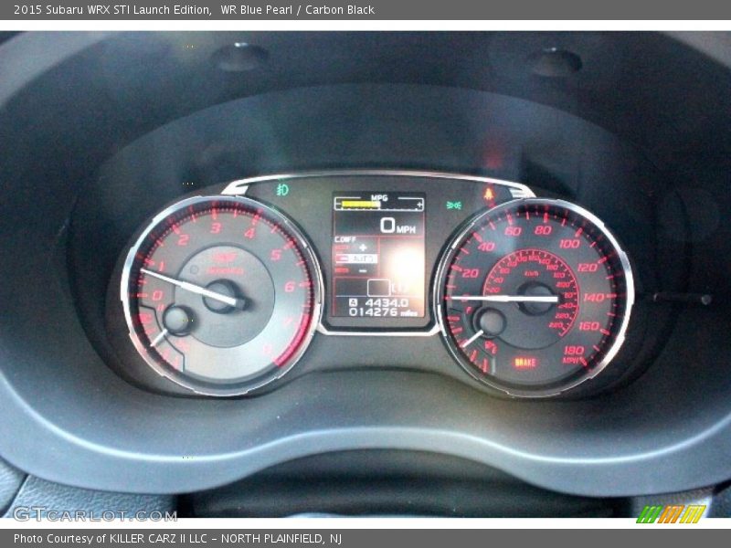  2015 WRX STI Launch Edition STI Launch Edition Gauges