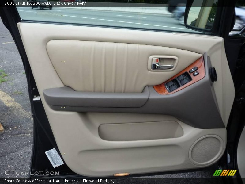 Black Onyx / Ivory 2001 Lexus RX 300 AWD