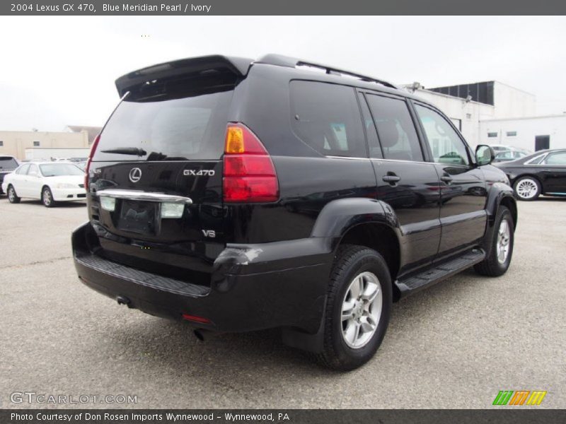 Blue Meridian Pearl / Ivory 2004 Lexus GX 470