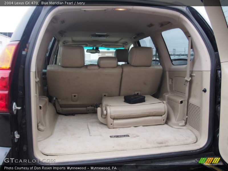 Blue Meridian Pearl / Ivory 2004 Lexus GX 470