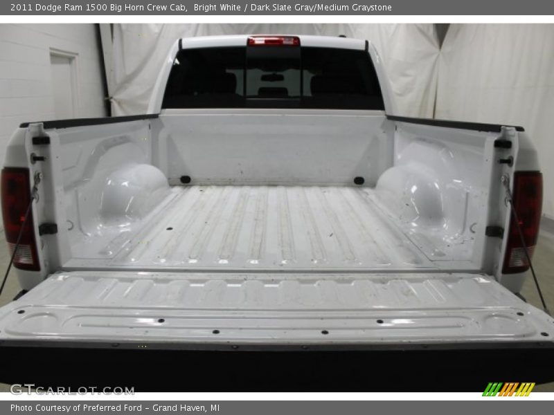 Bright White / Dark Slate Gray/Medium Graystone 2011 Dodge Ram 1500 Big Horn Crew Cab