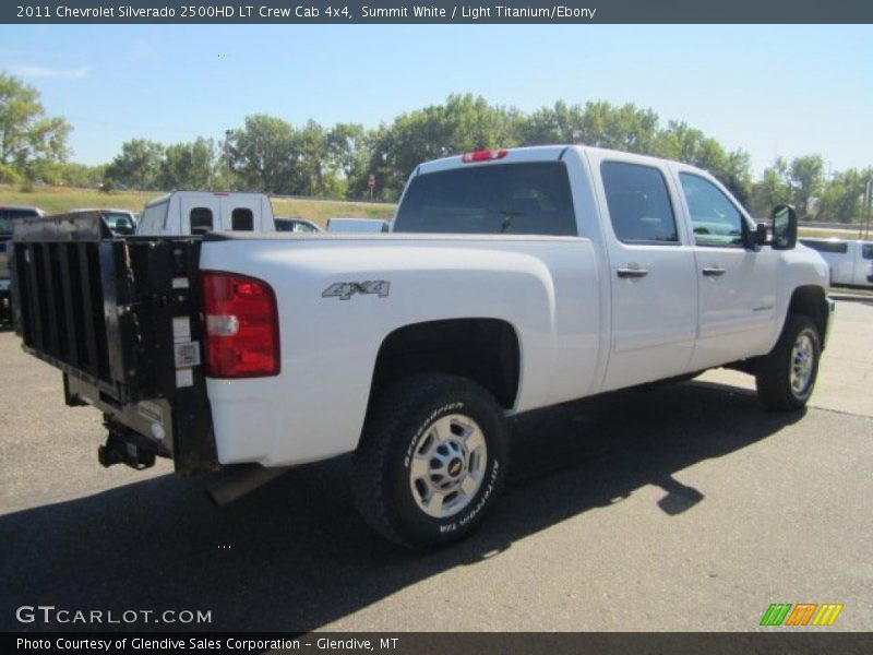 Summit White / Light Titanium/Ebony 2011 Chevrolet Silverado 2500HD LT Crew Cab 4x4