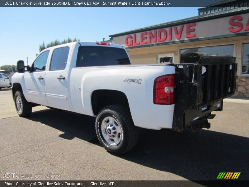 Summit White / Light Titanium/Ebony 2011 Chevrolet Silverado 2500HD LT Crew Cab 4x4