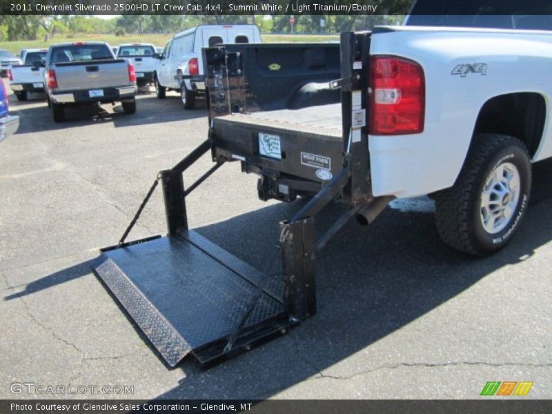 Summit White / Light Titanium/Ebony 2011 Chevrolet Silverado 2500HD LT Crew Cab 4x4