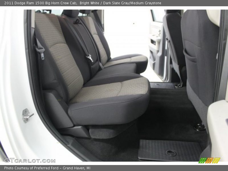 Bright White / Dark Slate Gray/Medium Graystone 2011 Dodge Ram 1500 Big Horn Crew Cab