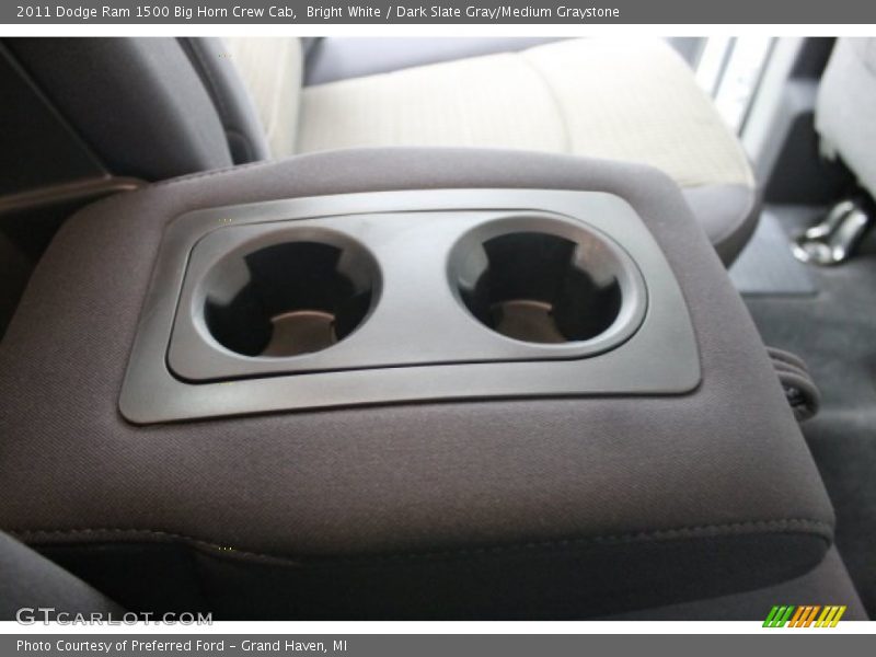 Bright White / Dark Slate Gray/Medium Graystone 2011 Dodge Ram 1500 Big Horn Crew Cab