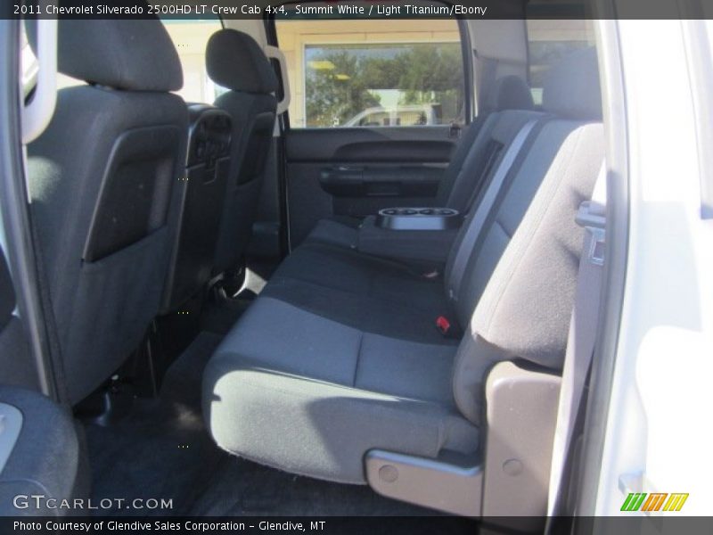 Summit White / Light Titanium/Ebony 2011 Chevrolet Silverado 2500HD LT Crew Cab 4x4