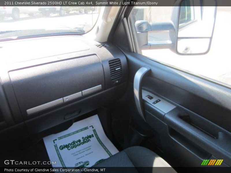 Summit White / Light Titanium/Ebony 2011 Chevrolet Silverado 2500HD LT Crew Cab 4x4