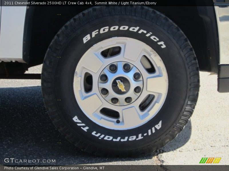 Summit White / Light Titanium/Ebony 2011 Chevrolet Silverado 2500HD LT Crew Cab 4x4