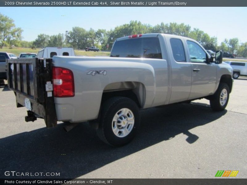 Silver Birch Metallic / Light Titanium/Ebony 2009 Chevrolet Silverado 2500HD LT Extended Cab 4x4