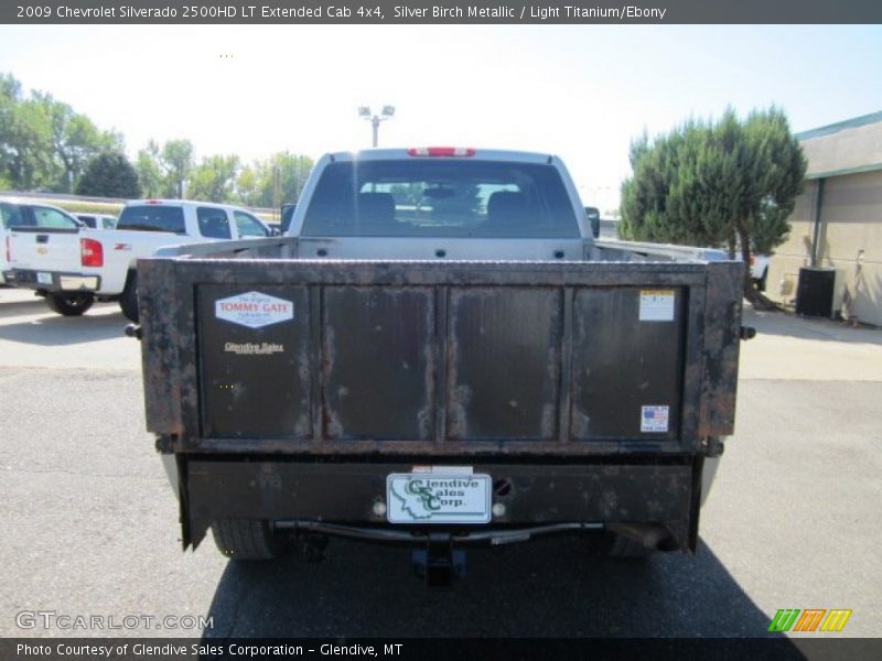 Silver Birch Metallic / Light Titanium/Ebony 2009 Chevrolet Silverado 2500HD LT Extended Cab 4x4