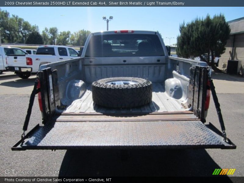 Silver Birch Metallic / Light Titanium/Ebony 2009 Chevrolet Silverado 2500HD LT Extended Cab 4x4
