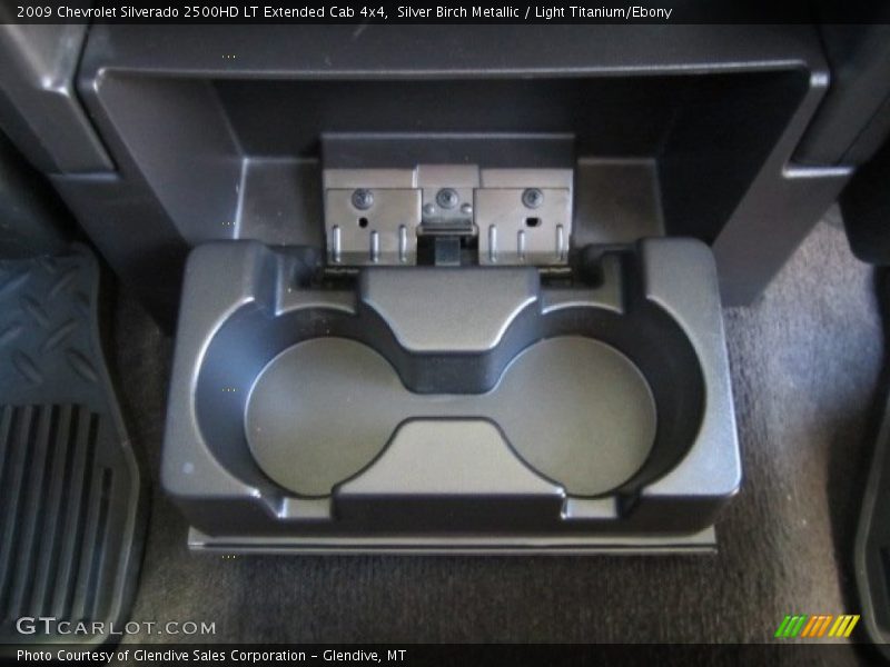 Silver Birch Metallic / Light Titanium/Ebony 2009 Chevrolet Silverado 2500HD LT Extended Cab 4x4