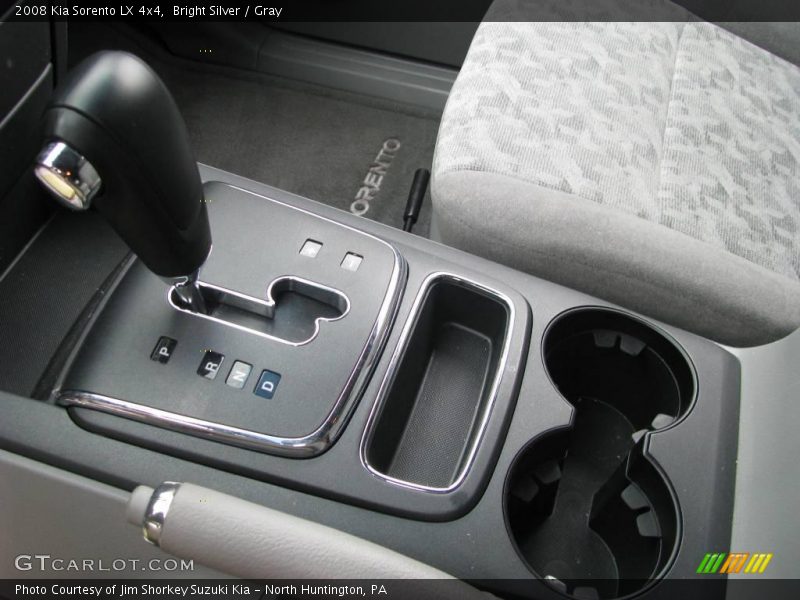 Bright Silver / Gray 2008 Kia Sorento LX 4x4