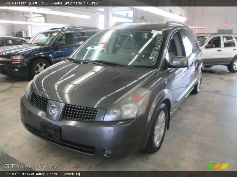 Smoke Gray Metallic / Gray 2004 Nissan Quest 3.5 S