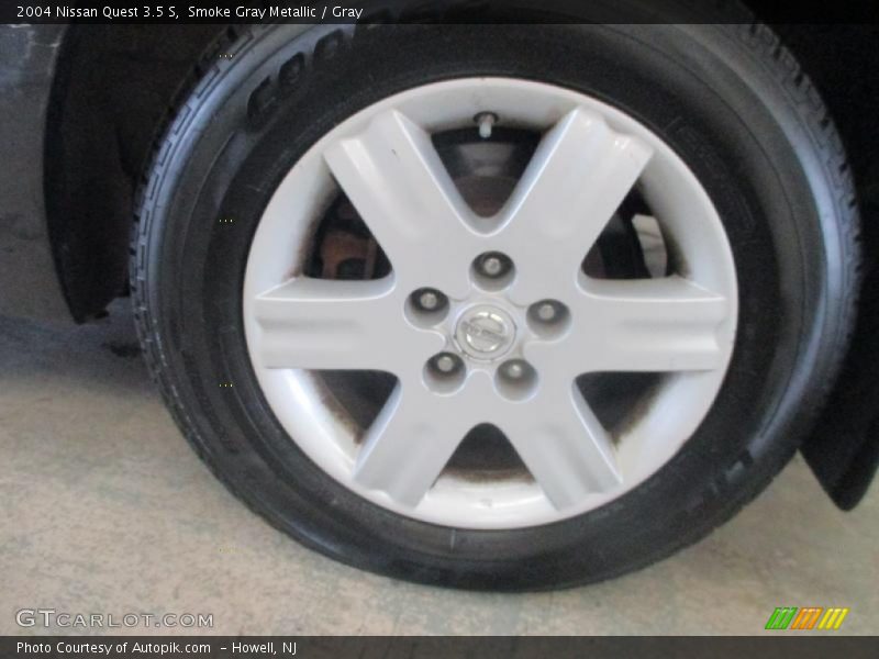 Smoke Gray Metallic / Gray 2004 Nissan Quest 3.5 S