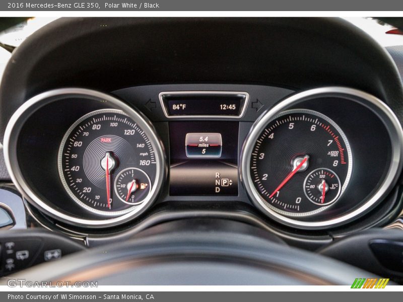 Polar White / Black 2016 Mercedes-Benz GLE 350