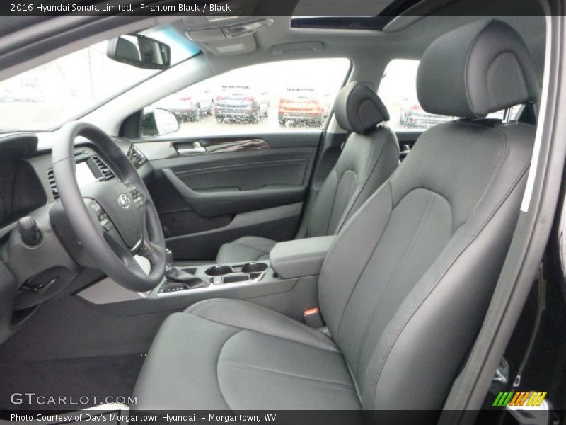  2016 Sonata Limited Black Interior