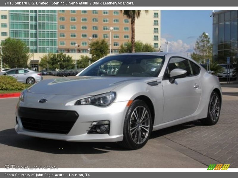 Sterling Silver Metallic / Black Leather/Alcantara 2013 Subaru BRZ Limited