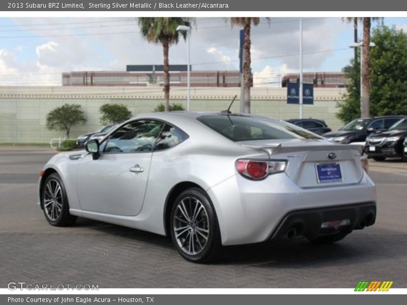 Sterling Silver Metallic / Black Leather/Alcantara 2013 Subaru BRZ Limited