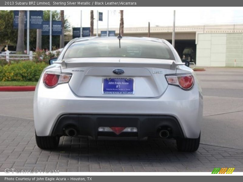 Sterling Silver Metallic / Black Leather/Alcantara 2013 Subaru BRZ Limited