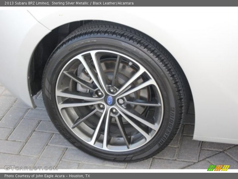 Sterling Silver Metallic / Black Leather/Alcantara 2013 Subaru BRZ Limited