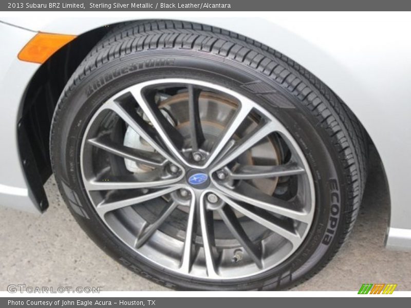 Sterling Silver Metallic / Black Leather/Alcantara 2013 Subaru BRZ Limited