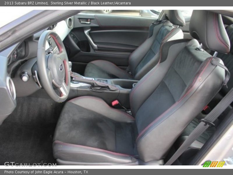 Sterling Silver Metallic / Black Leather/Alcantara 2013 Subaru BRZ Limited