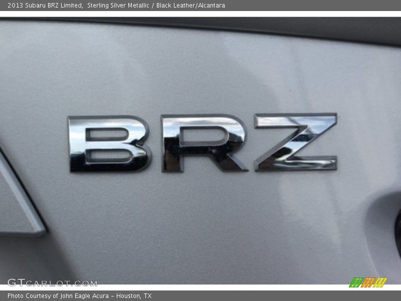 Sterling Silver Metallic / Black Leather/Alcantara 2013 Subaru BRZ Limited