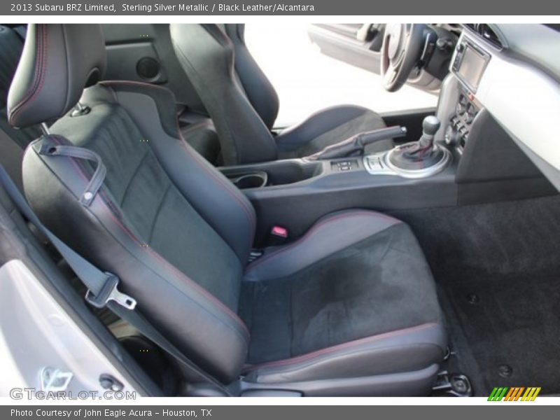 Sterling Silver Metallic / Black Leather/Alcantara 2013 Subaru BRZ Limited