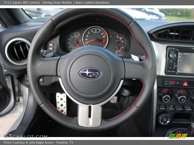 Sterling Silver Metallic / Black Leather/Alcantara 2013 Subaru BRZ Limited