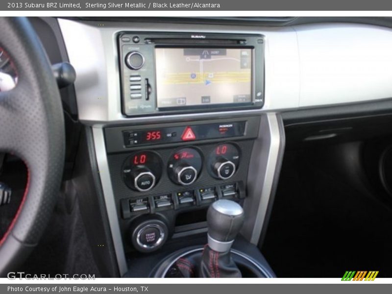 Sterling Silver Metallic / Black Leather/Alcantara 2013 Subaru BRZ Limited