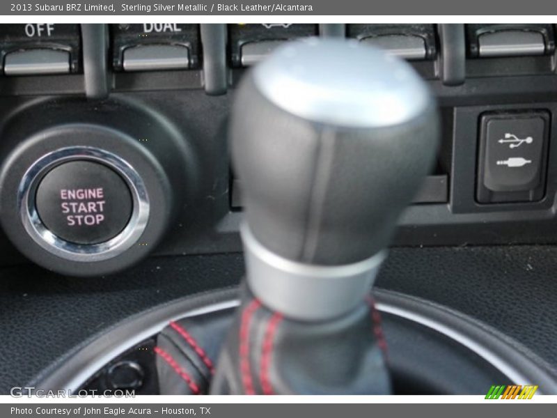 Sterling Silver Metallic / Black Leather/Alcantara 2013 Subaru BRZ Limited