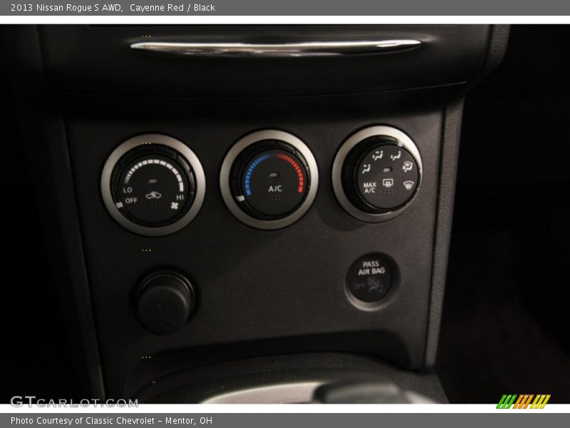 Cayenne Red / Black 2013 Nissan Rogue S AWD