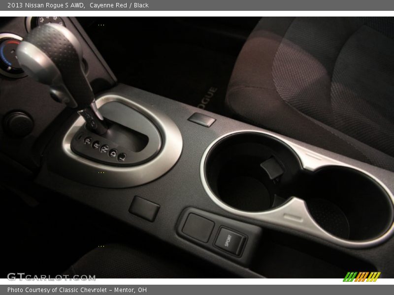 Cayenne Red / Black 2013 Nissan Rogue S AWD