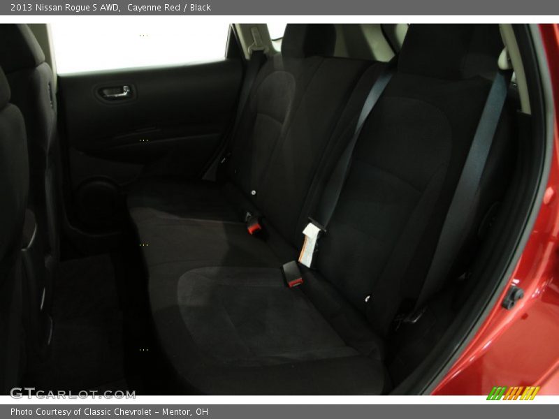 Cayenne Red / Black 2013 Nissan Rogue S AWD