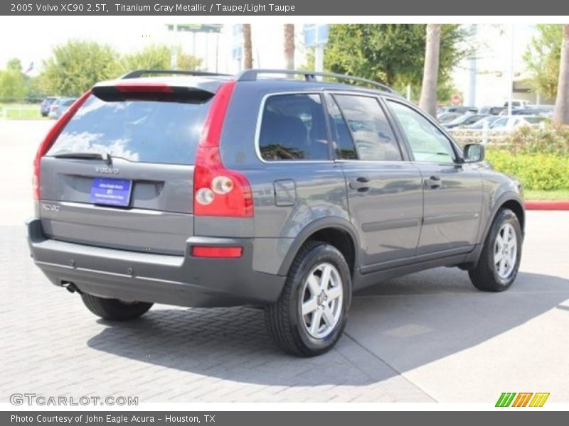 Titanium Gray Metallic / Taupe/Light Taupe 2005 Volvo XC90 2.5T