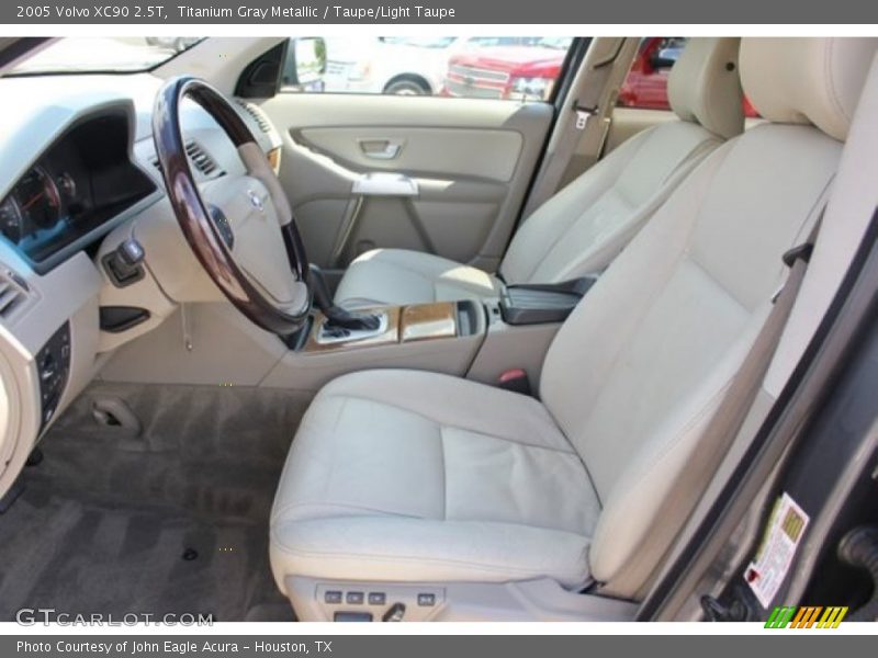 Titanium Gray Metallic / Taupe/Light Taupe 2005 Volvo XC90 2.5T