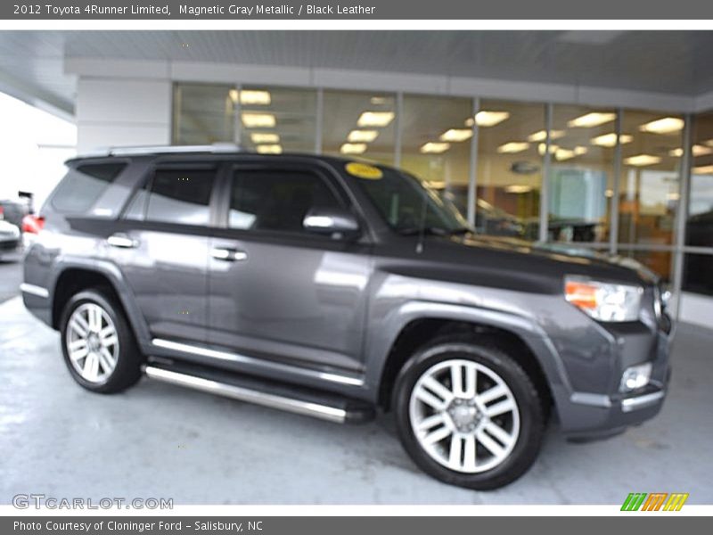 Magnetic Gray Metallic / Black Leather 2012 Toyota 4Runner Limited