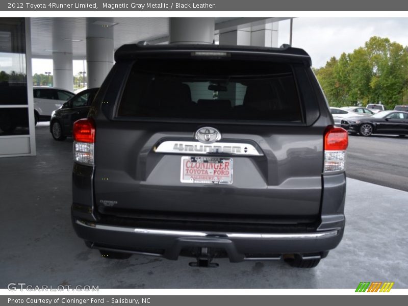 Magnetic Gray Metallic / Black Leather 2012 Toyota 4Runner Limited