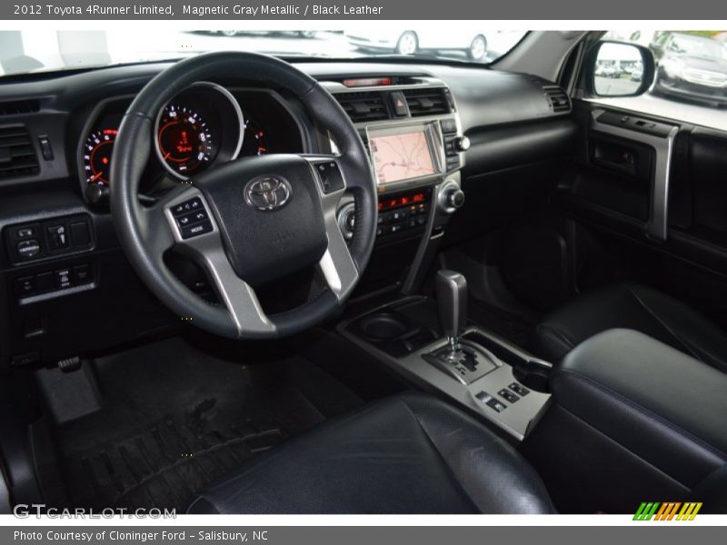 Magnetic Gray Metallic / Black Leather 2012 Toyota 4Runner Limited