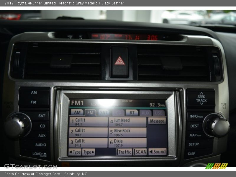 Magnetic Gray Metallic / Black Leather 2012 Toyota 4Runner Limited