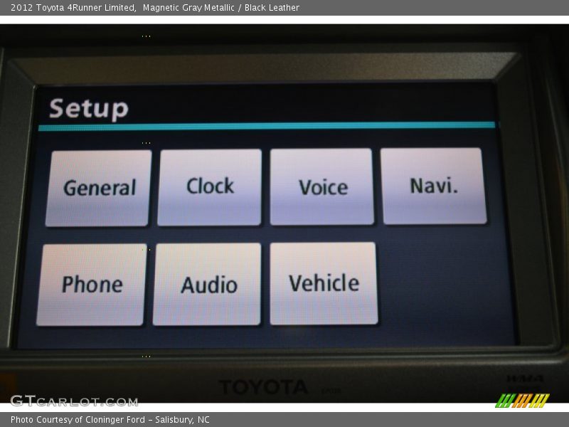 Magnetic Gray Metallic / Black Leather 2012 Toyota 4Runner Limited