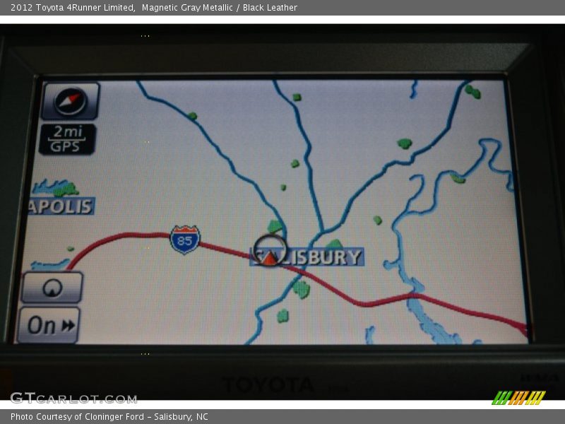 Magnetic Gray Metallic / Black Leather 2012 Toyota 4Runner Limited